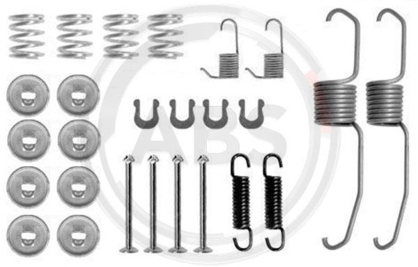 A.B.S. priedų komplektas, stabdžių trinkelės 0637Q