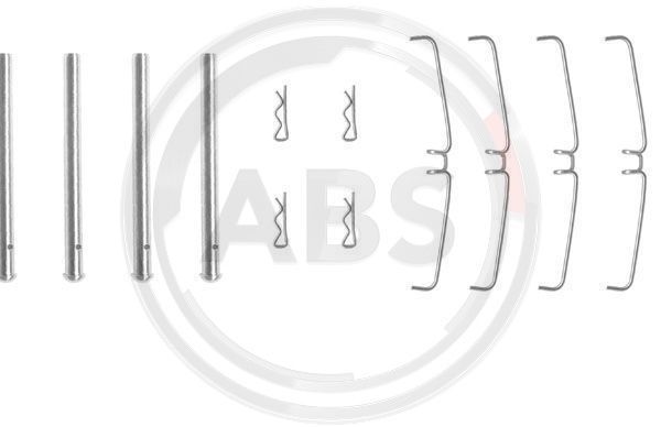 A.B.S. Комплектующие, колодки дискового тормоза 0965Q