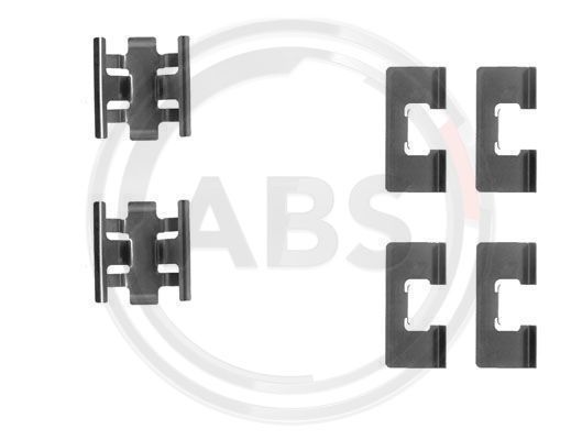 A.B.S. Комплектующие, колодки дискового тормоза 1091Q