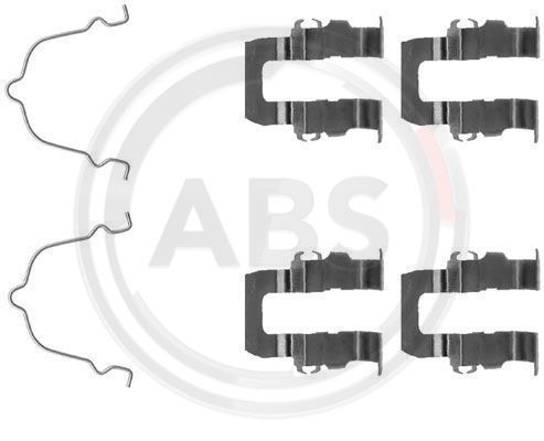 A.B.S. priedų komplektas, diskinių stabdžių trinkelės 1119Q