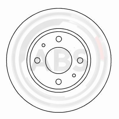 A.B.S. Тормозной диск 15048