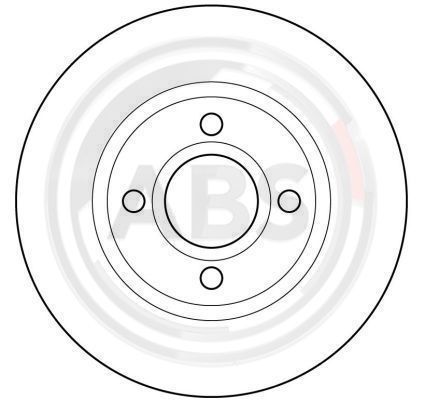 A.B.S. stabdžių diskas 16075