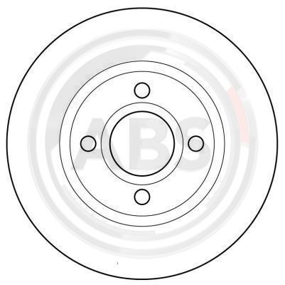 A.B.S. stabdžių diskas 16228