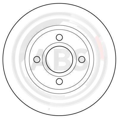 A.B.S. Тормозной диск 16228