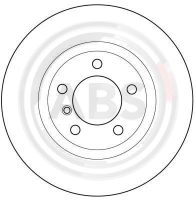 A.B.S. stabdžių diskas 16335