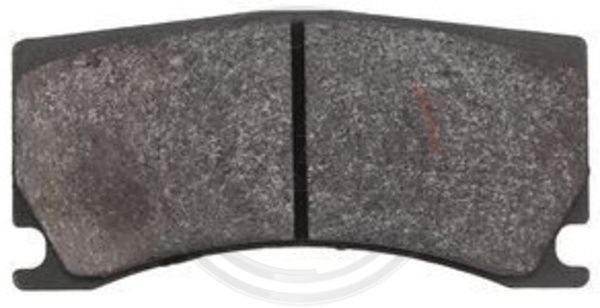 A.B.S. Комплект тормозных колодок, дисковый тормоз 37765