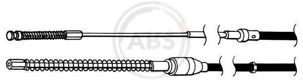 A.B.S. trosas, stovėjimo stabdys K12886