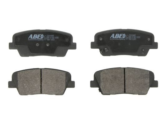 ABE Комплект тормозных колодок, дисковый тормоз C20316ABE