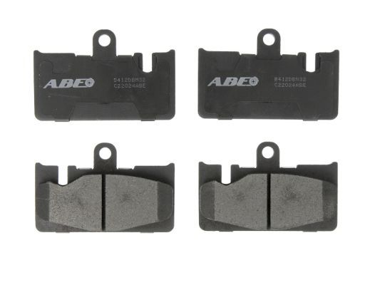 ABE Комплект тормозных колодок, дисковый тормоз C22024ABE