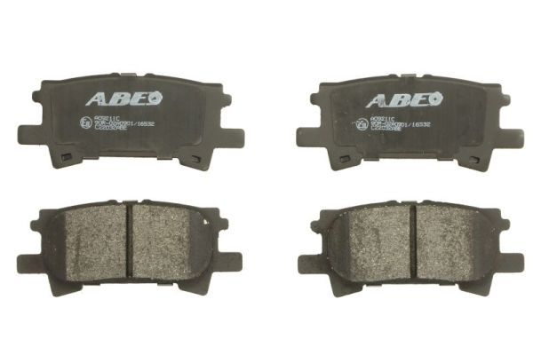 ABE Комплект тормозных колодок, дисковый тормоз C22032ABE