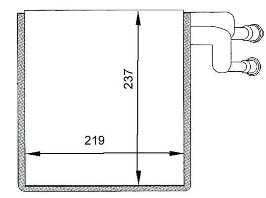 ACR aukšto/žemo slėgio linija, oro kondicionavimas 310032