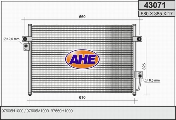 AHE kondensatorius, oro kondicionierius 43071