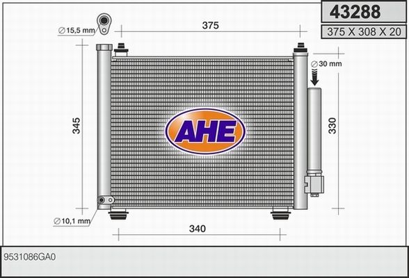 AHE kondensatorius, oro kondicionierius 43288