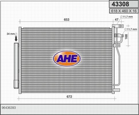 AHE kondensatorius, oro kondicionierius 43308
