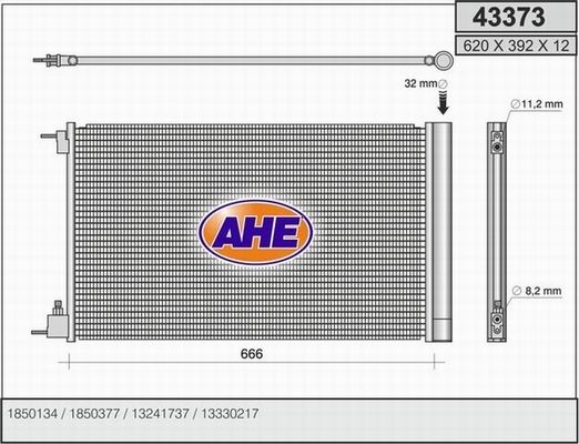 AHE kondensatorius, oro kondicionierius 43373