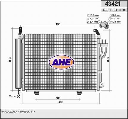 AHE kondensatorius, oro kondicionierius 43421