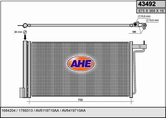 AHE kondensatorius, oro kondicionierius 43492