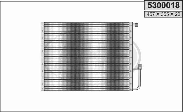 AHE kondensatorius, oro kondicionierius 5300018