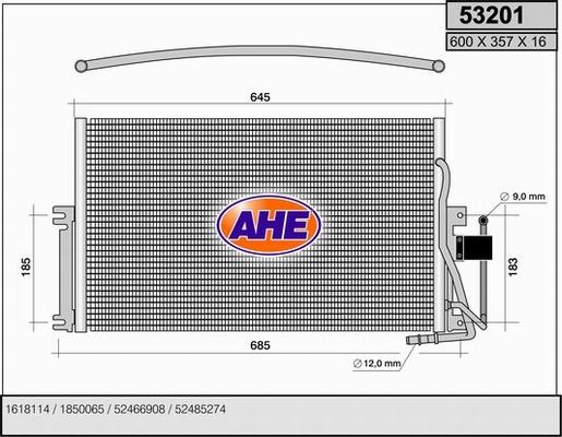 AHE kondensatorius, oro kondicionierius 53201