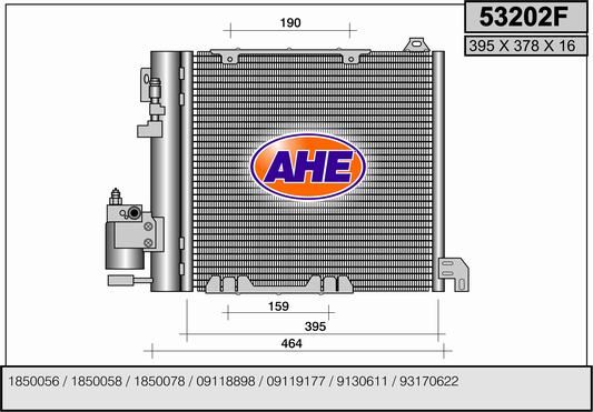 AHE kondensatorius, oro kondicionierius 53202F