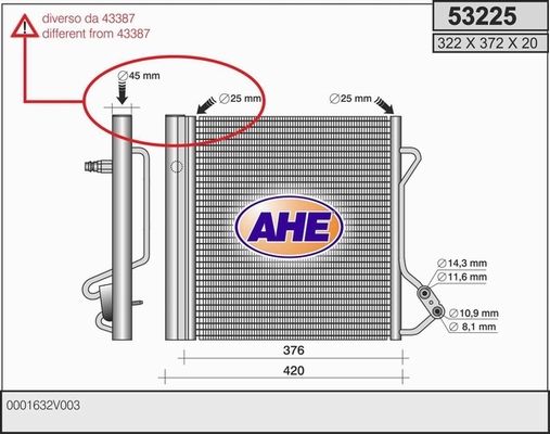 AHE kondensatorius, oro kondicionierius 53225