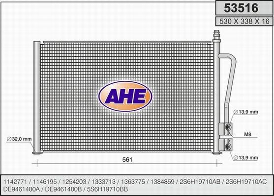 AHE kondensatorius, oro kondicionierius 53516