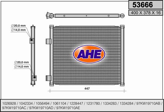 AHE kondensatorius, oro kondicionierius 53666