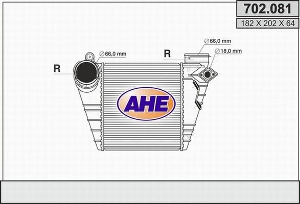 AHE Интеркулер 702.081