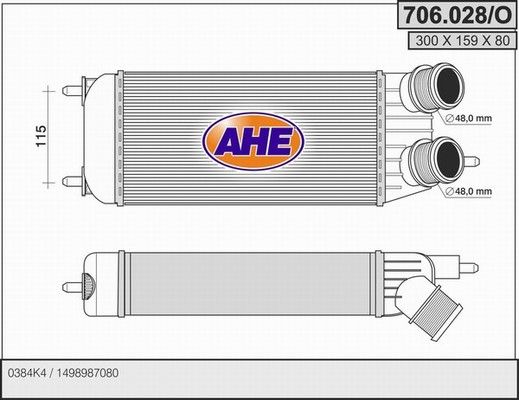 AHE Интеркулер 706.028/O