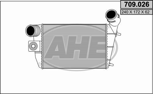 AHE Интеркулер 709.026