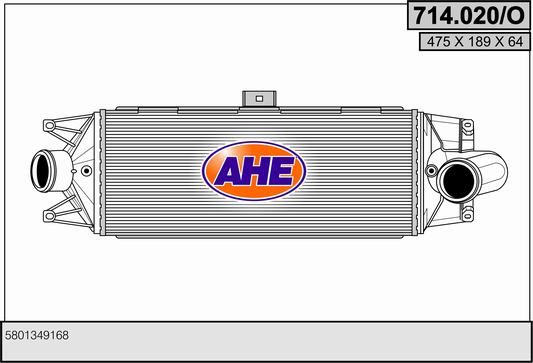 AHE Интеркулер 714.020/O