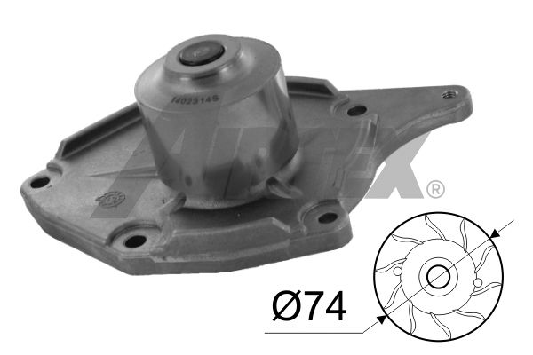 AIRTEX Водяной насос 1746