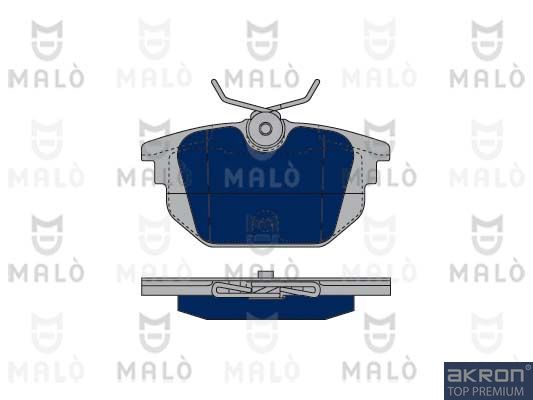 AKRON-MALÒ Комплект тормозных колодок, дисковый тормоз 1050047