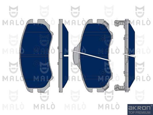 AKRON-MALÒ Комплект тормозных колодок, дисковый тормоз 1050349