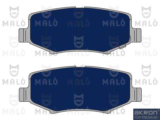 AKRON-MALÒ Комплект тормозных колодок, дисковый тормоз 1051110