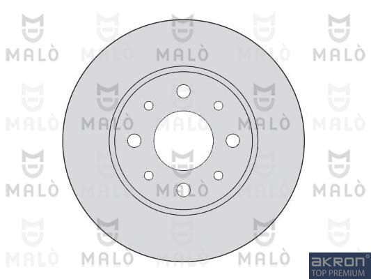 AKRON-MALÒ Тормозной диск 1110107