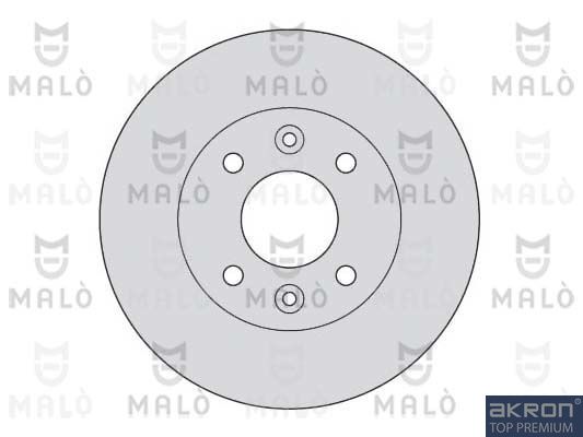 AKRON-MALÒ Тормозной диск 1110109