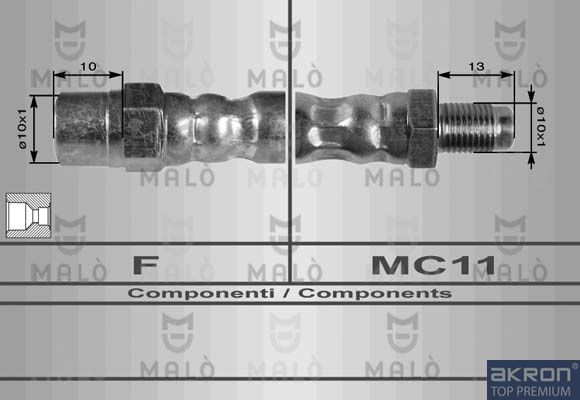 AKRON-MALÒ Тормозной шланг 8036