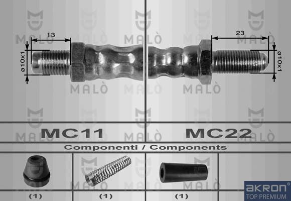 AKRON-MALÒ Тормозной шланг 8605