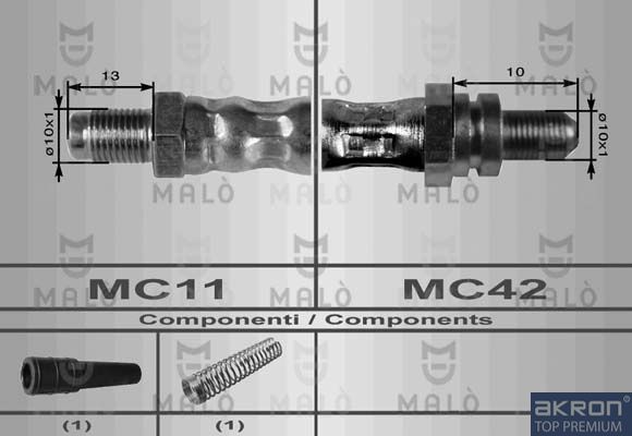 AKRON-MALÒ Тормозной шланг 8922