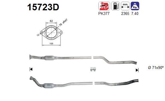 AS Катализатор 15723D