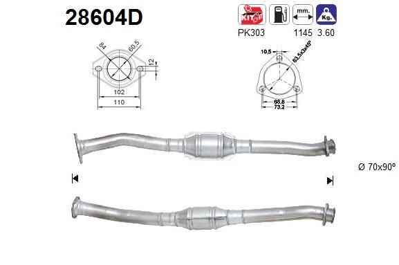 AS Катализатор 28604D