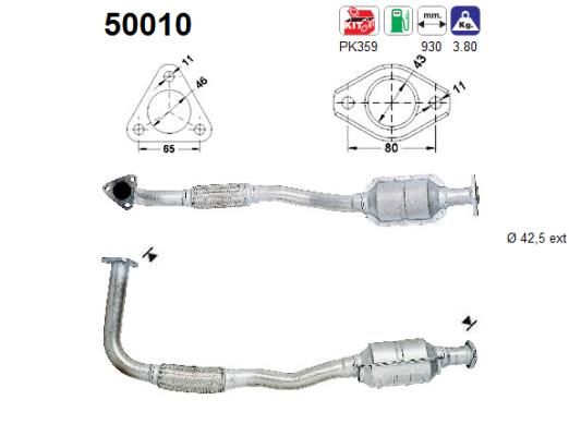 AS Катализатор 50010