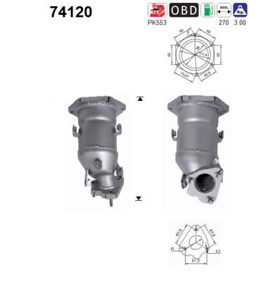 AS Катализатор 74120