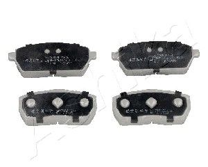 ASHIKA Комплект тормозных колодок, дисковый тормоз 50-08-886