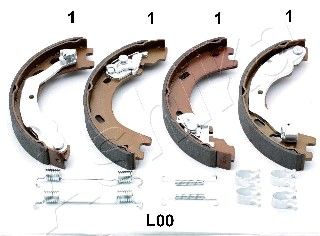 ASHIKA Комплект тормозных колодок, стояночная тормозная с 55-0L-L00