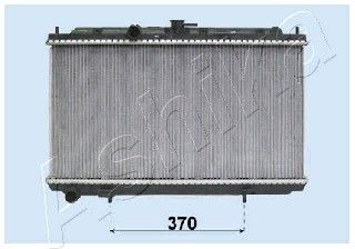 ASHIKA radiatorius, variklio aušinimas RDA213053