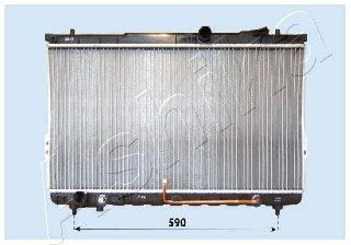 ASHIKA radiatorius, variklio aušinimas RDA283090