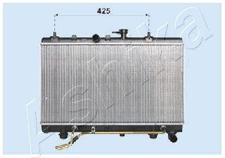 ASHIKA radiatorius, variklio aušinimas RDA333020