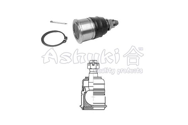 ASHUKI Шарнир независимой подвески / поворотного рычага 1458-2004